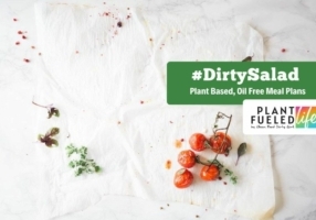 Dirty Salad Dinner Plan Oil and Dairy Free